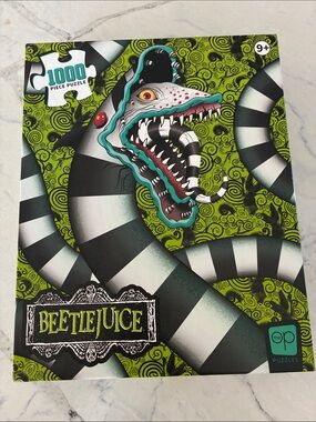 Beetlejuice Sandworm  1000-Piece Jigsaw Puzzle -  HARD!
